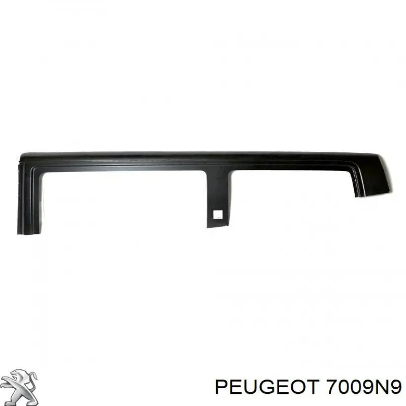 Купить 7009N9 Peugeot/Citroen Накладка (молдинг) порога наружная левая