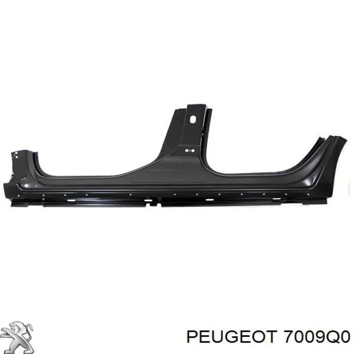 7009Q0 Peugeot/Citroen acesso externo esquerdo