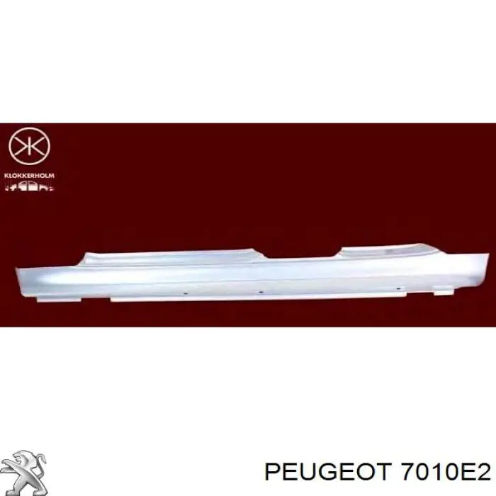 Acesso externo direito para Peugeot 206 (2A/C)