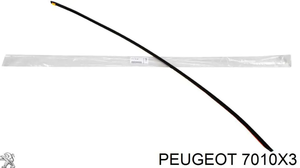 Накладка (молдинг) порога наружная правая Peugeot/Citroen 7010X3 цена, от 151.40 USD