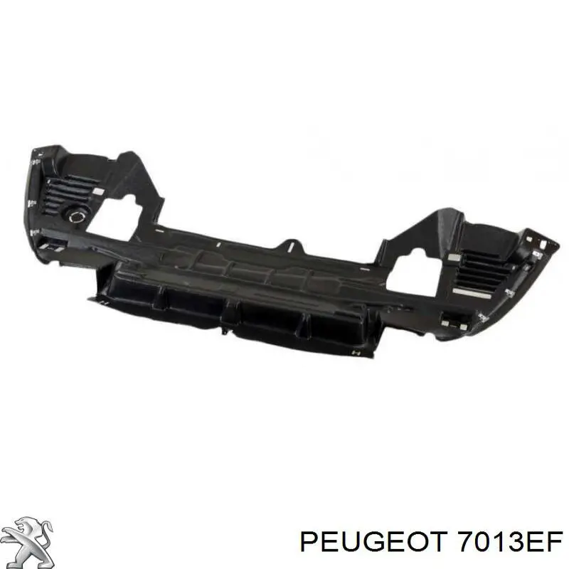 7013EF Peugeot/Citroen защита бампера переднего