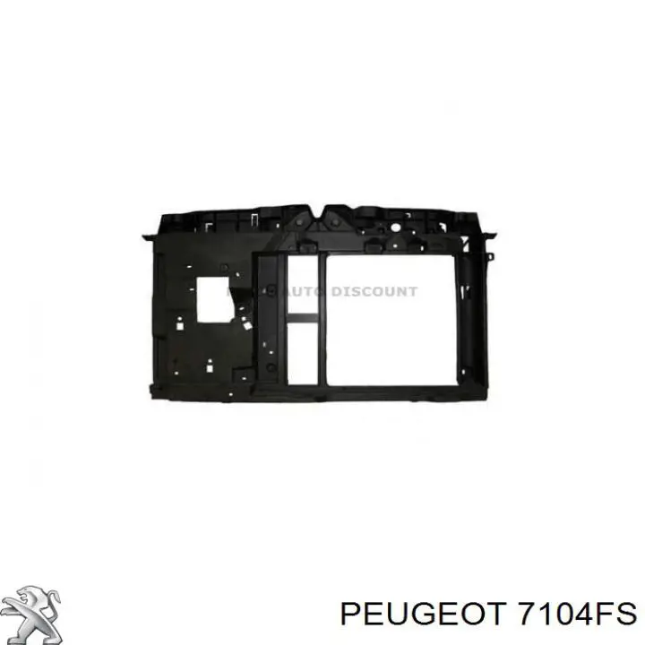 7104FS Peugeot/Citroen рамка крепления радиатора