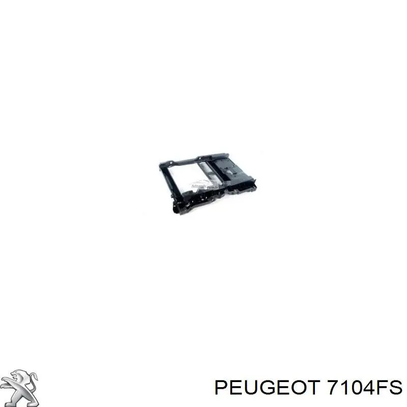 Купить 7104FS Peugeot/Citroen Установочная панель передняя