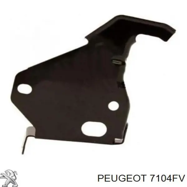 Кронштейн радиатора левый Peugeot/Citroen 7104FV цена, от 24.73 USD