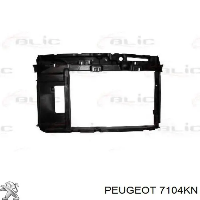 Soporte de radiador completo 7104KN Peugeot/Citroen