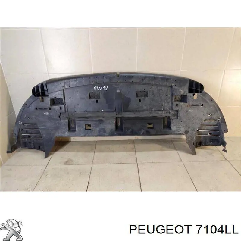 7104LL PEUGEOT Deflector de parachoques delantero original y equivalente