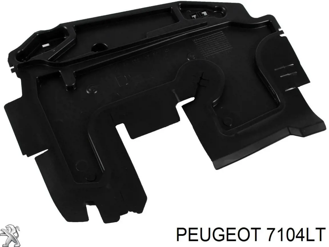 Купить 7104LT Peugeot/Citroen Правый дефлектор радиатора