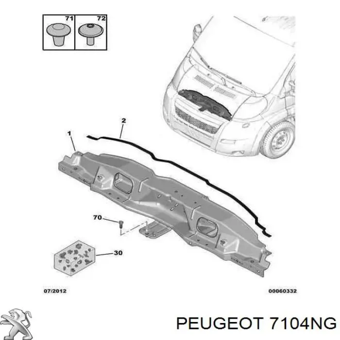  00007104NG Peugeot/Citroen