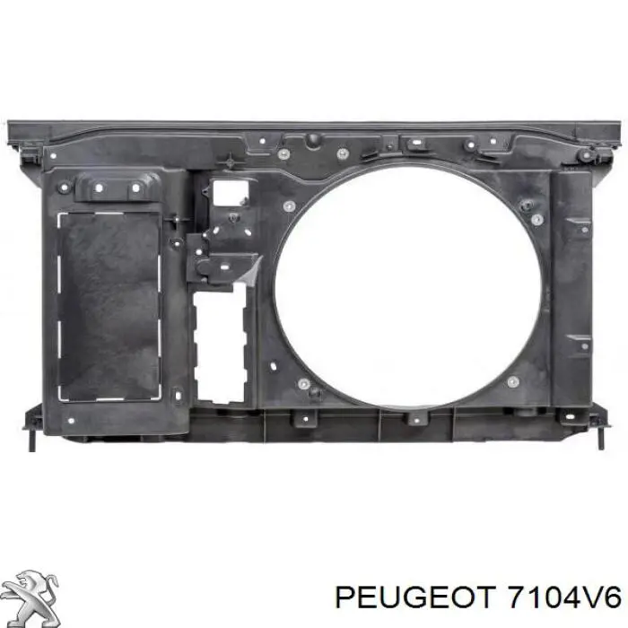 Bastidor radiador (armazón) 7104V6 Peugeot/Citroen