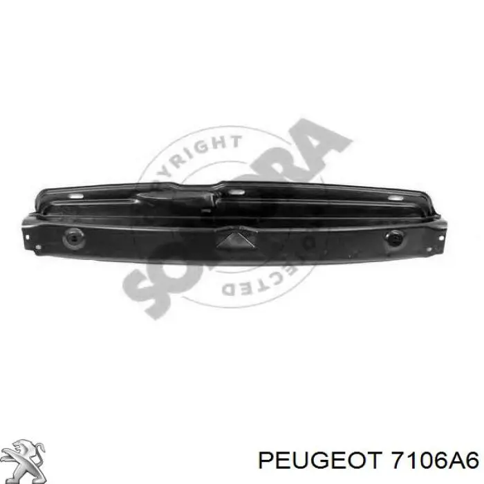 232704 Polcar Суппорт радиатора верхний
