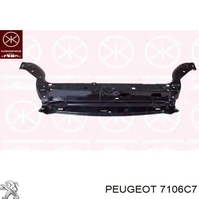 Купить 7106C7 Peugeot/Citroen Монтажная панель крепления фар