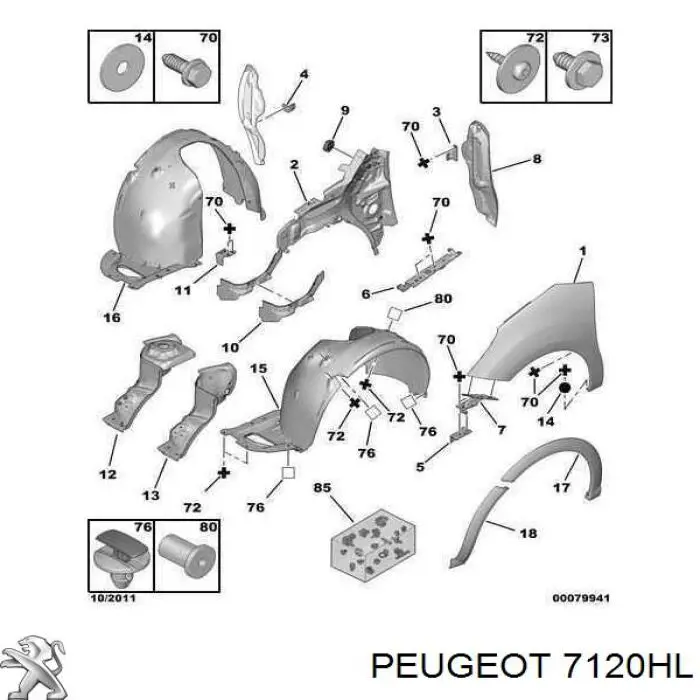 7120HL Peugeot/Citroen 