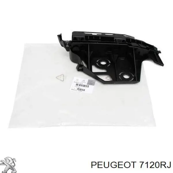 Consola dianteira de fixação do pára-lama dianteiro direito para Peugeot 3008 