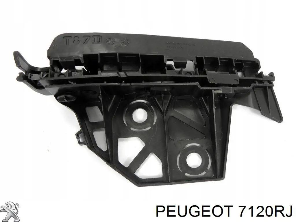 Soporte para guardabarros delantero, derecho delantero 7120RJ Peugeot/Citroen