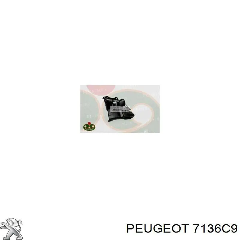 Защита двигателя правая 7136C9 Peugeot/Citroen