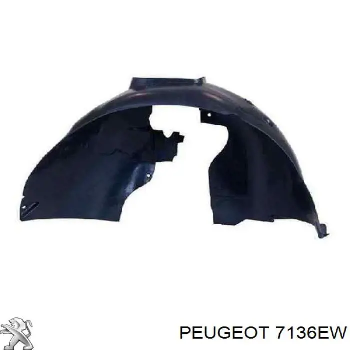 Подкрылок передний левый 00007136EW Peugeot/Citroen