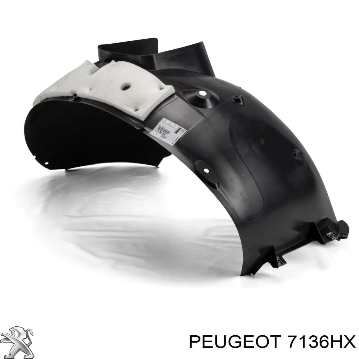 Правый подкрылок переднего крыла Peugeot/Citroen 7136HX цена, от 55.74 USD