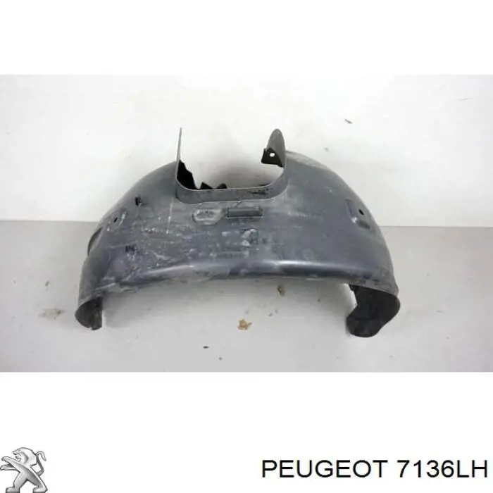 Подкрылок переднего крыла, правый Peugeot/Citroen 00007136LH