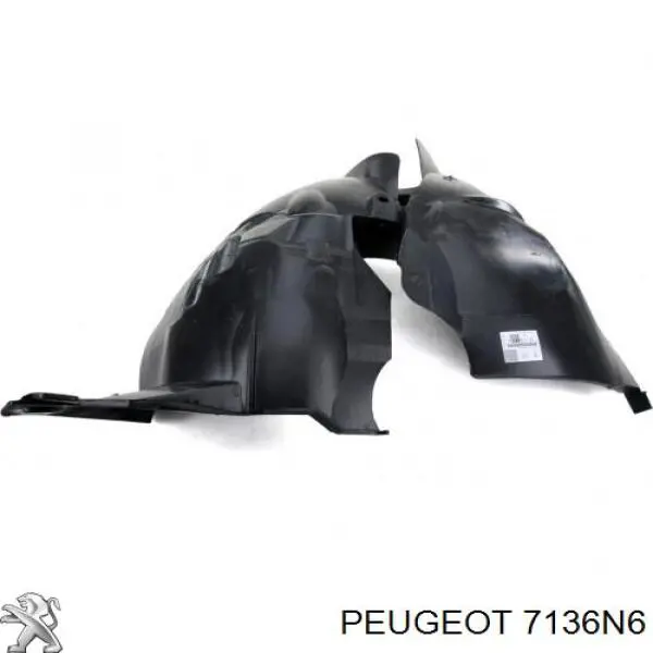 Подкрылок крыла переднего левый Peugeot/Citroen 7136N6 цена, от 13.86 USD