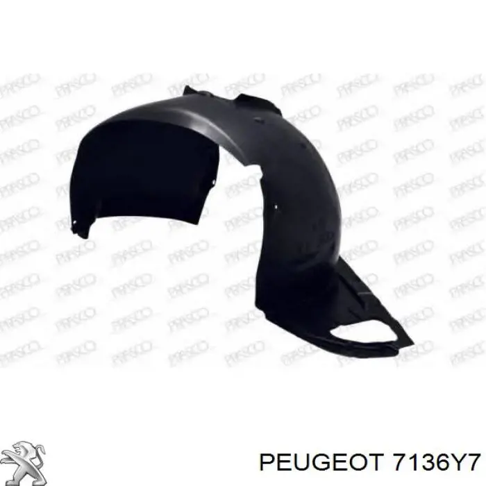 Правый подкрылок переднего крыла Florimex 211536 цена, от 15.49 USD