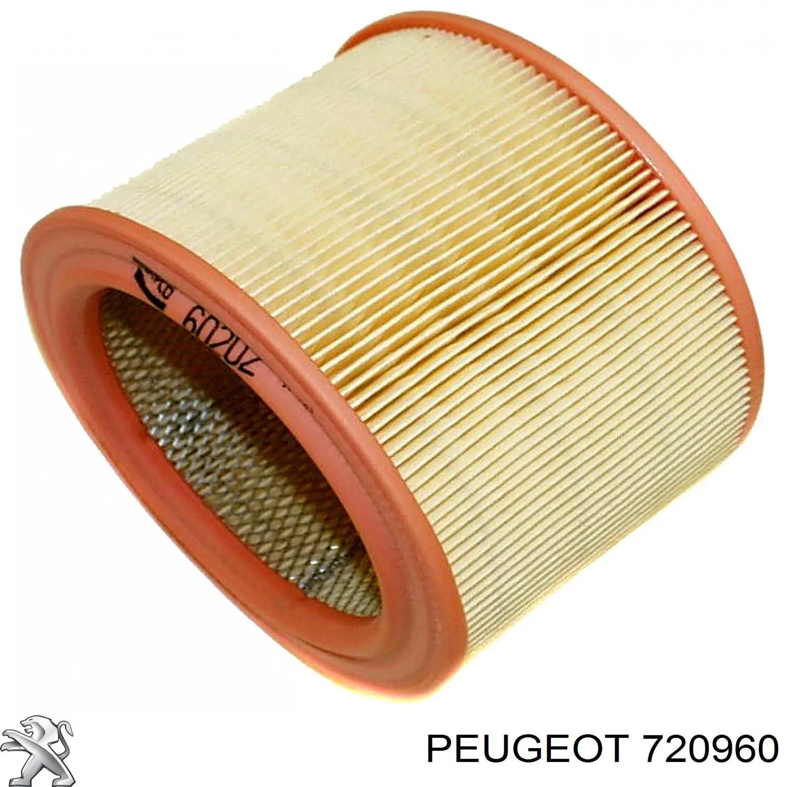 Soporte de radiador inferior (panel de montaje para foco) 720960 Peugeot/Citroen