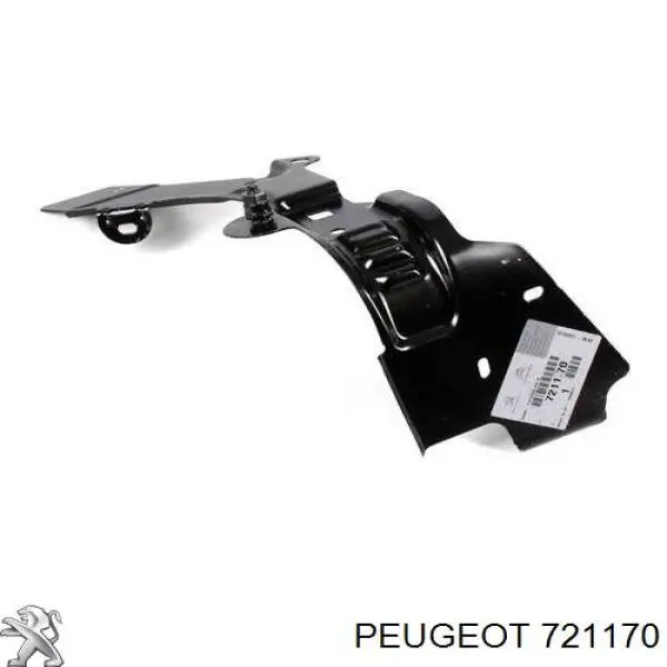721111 Peugeot/Citroen consola (adaptador de fixação da luz dianteira esquerda)
