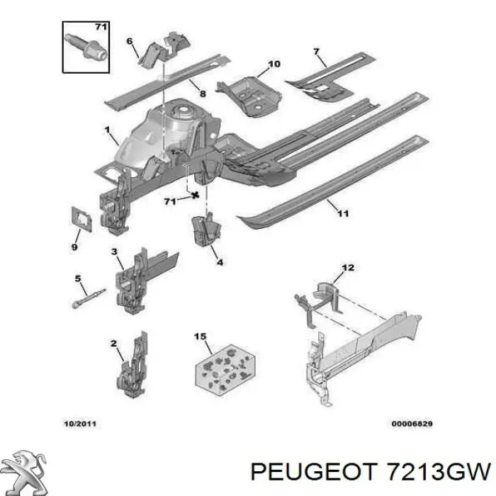 7213GW Peugeot/Citroen 