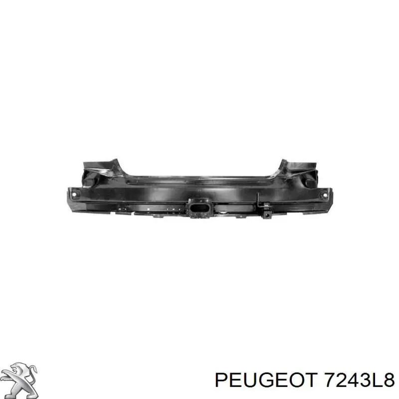 7243L8 Peugeot/Citroen painel traseiro da seção de bagagem