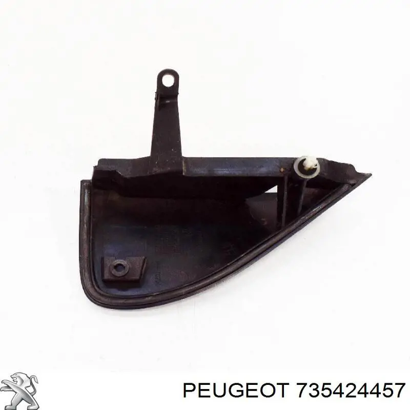 815678 Peugeot/Citroen placa sobreposta (tampa do espelho de retrovisão esquerdo)