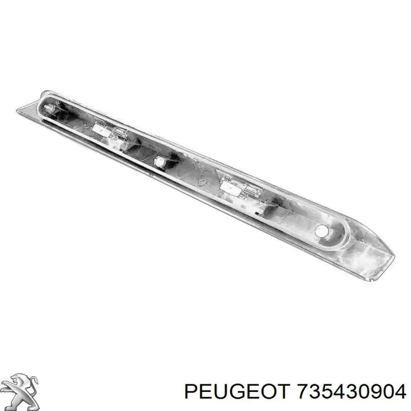 735430904 Peugeot/Citroen фонарь подсветки заднего номерного знака