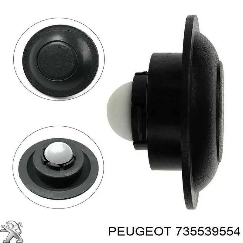Купить 735539554 Peugeot/Citroen Кнопка блокировки дверей
