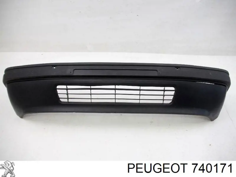 740171 Peugeot/Citroen spoiler do pára-choque dianteiro