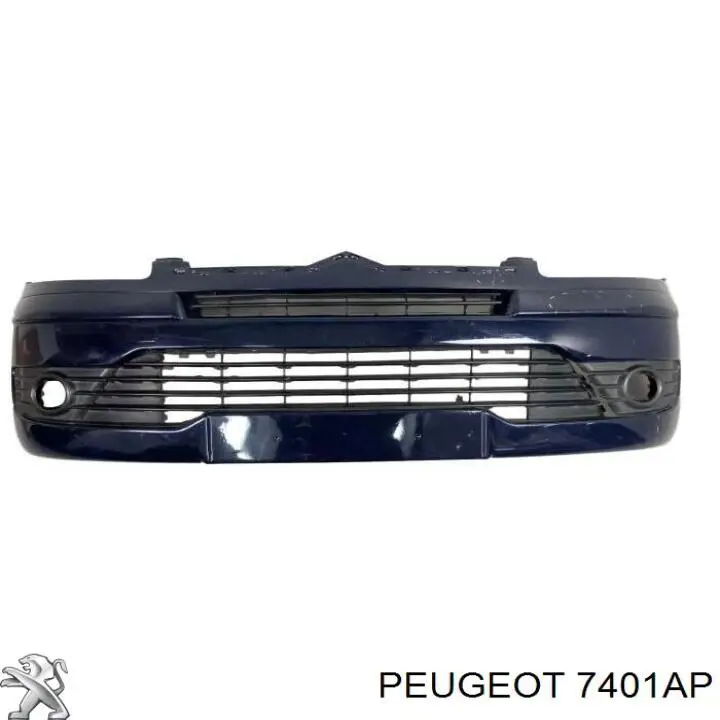 7401AP Peugeot/Citroen передний бампер