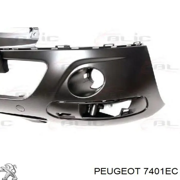 7401EC Peugeot/Citroen передний бампер
