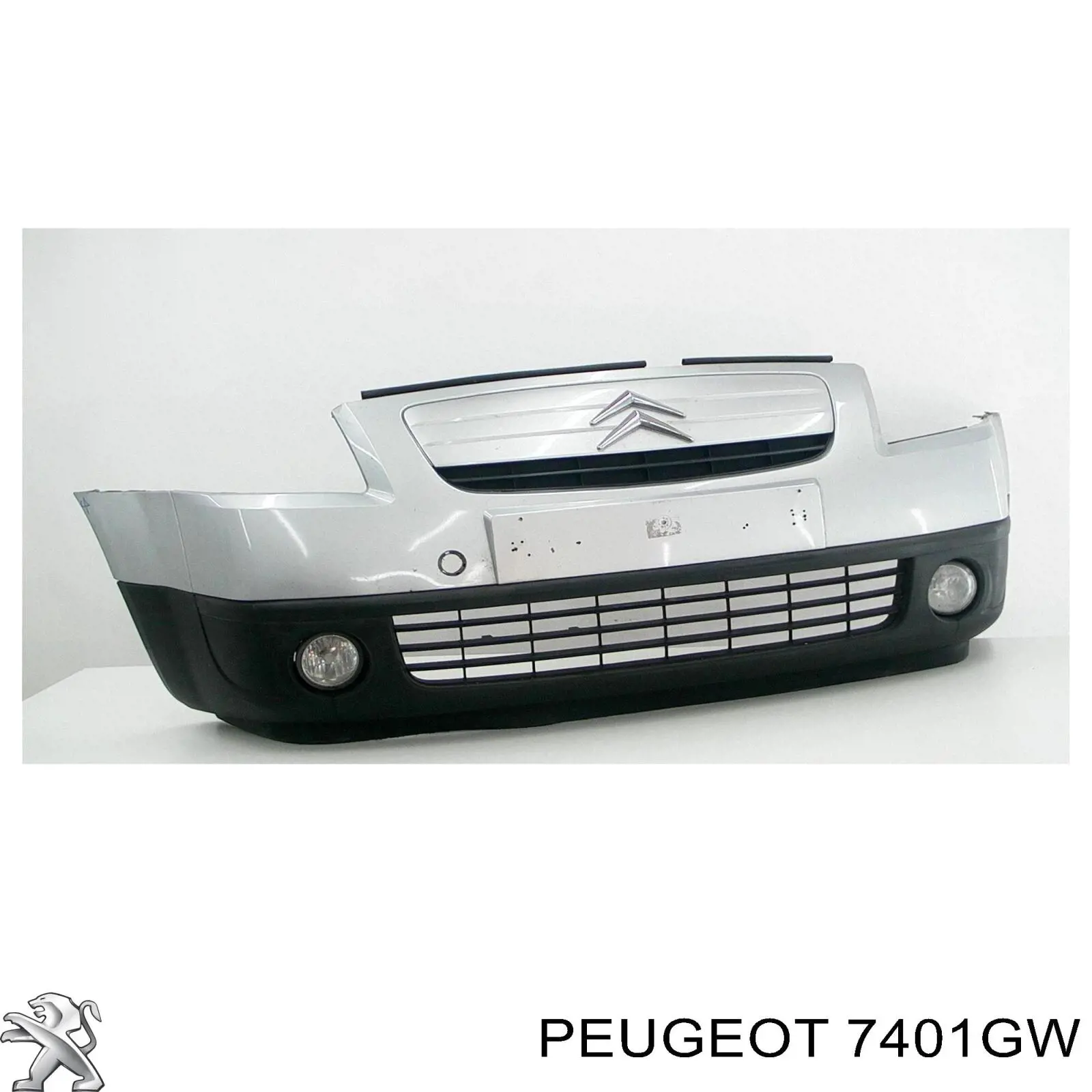 Бампер на авто Peugeot/Citroen 7401GW цена, от 81.26 USD