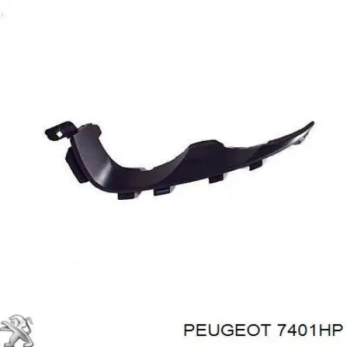 Правое крепление переднего бампера Peugeot/Citroen 7401HP цена, от 62.60 USD