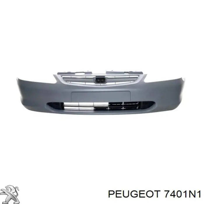 Бампер передний Peugeot/Citroen 7401GP