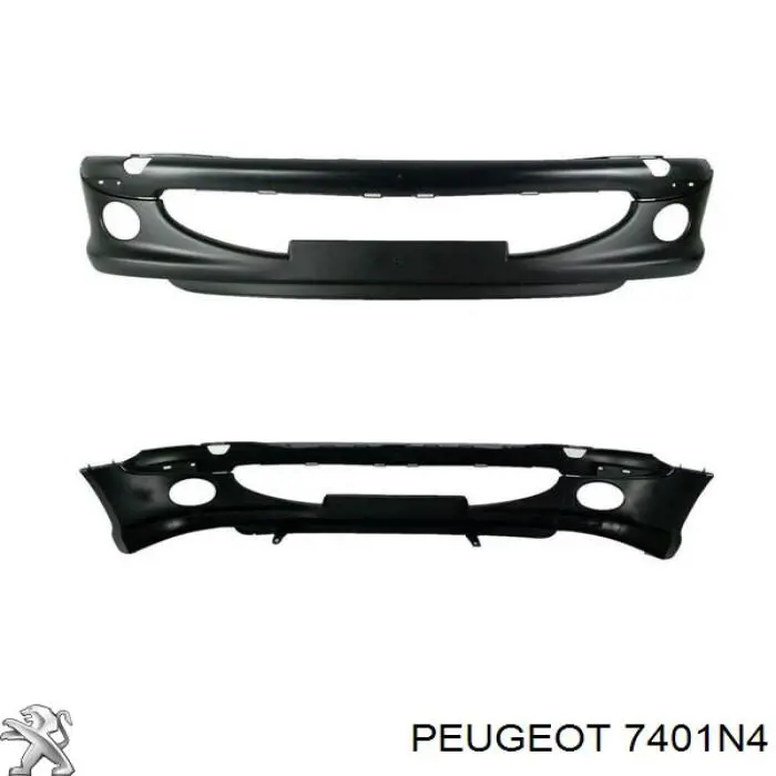 Бампер на авто Peugeot/Citroen 7401N4 цена, от 37.10 USD