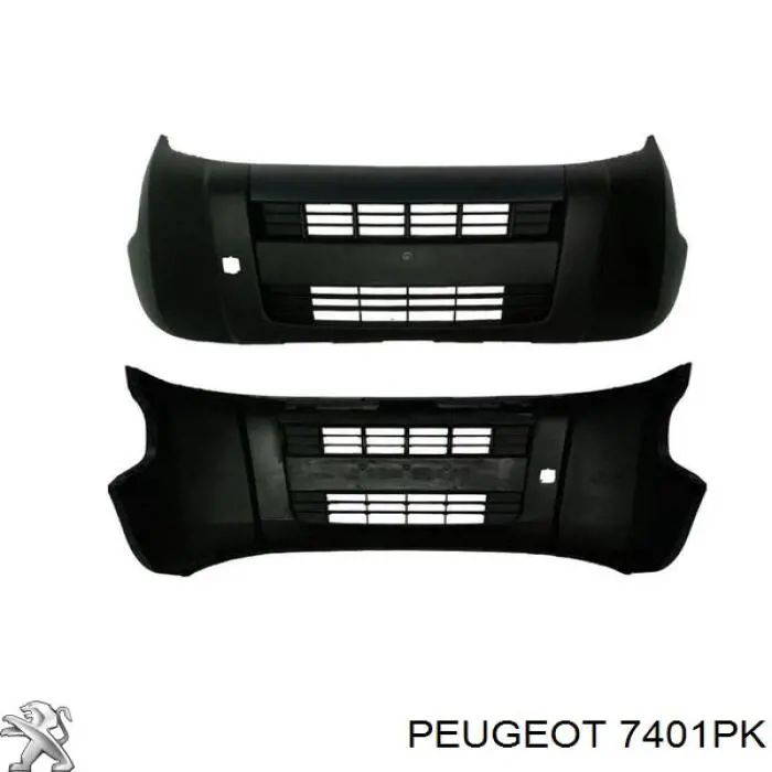 Бампер передний Polcar 2391071