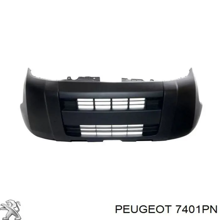 7401PN Peugeot/Citroen передний бампер