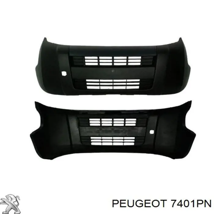 Бампер на авто Peugeot/Citroen 7401PN цена, от 84.36 USD