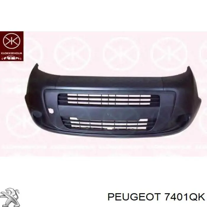 7401QK Peugeot/Citroen передний бампер