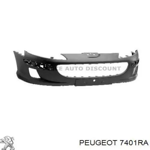 7401RA Peugeot/Citroen pára-choque dianteiro