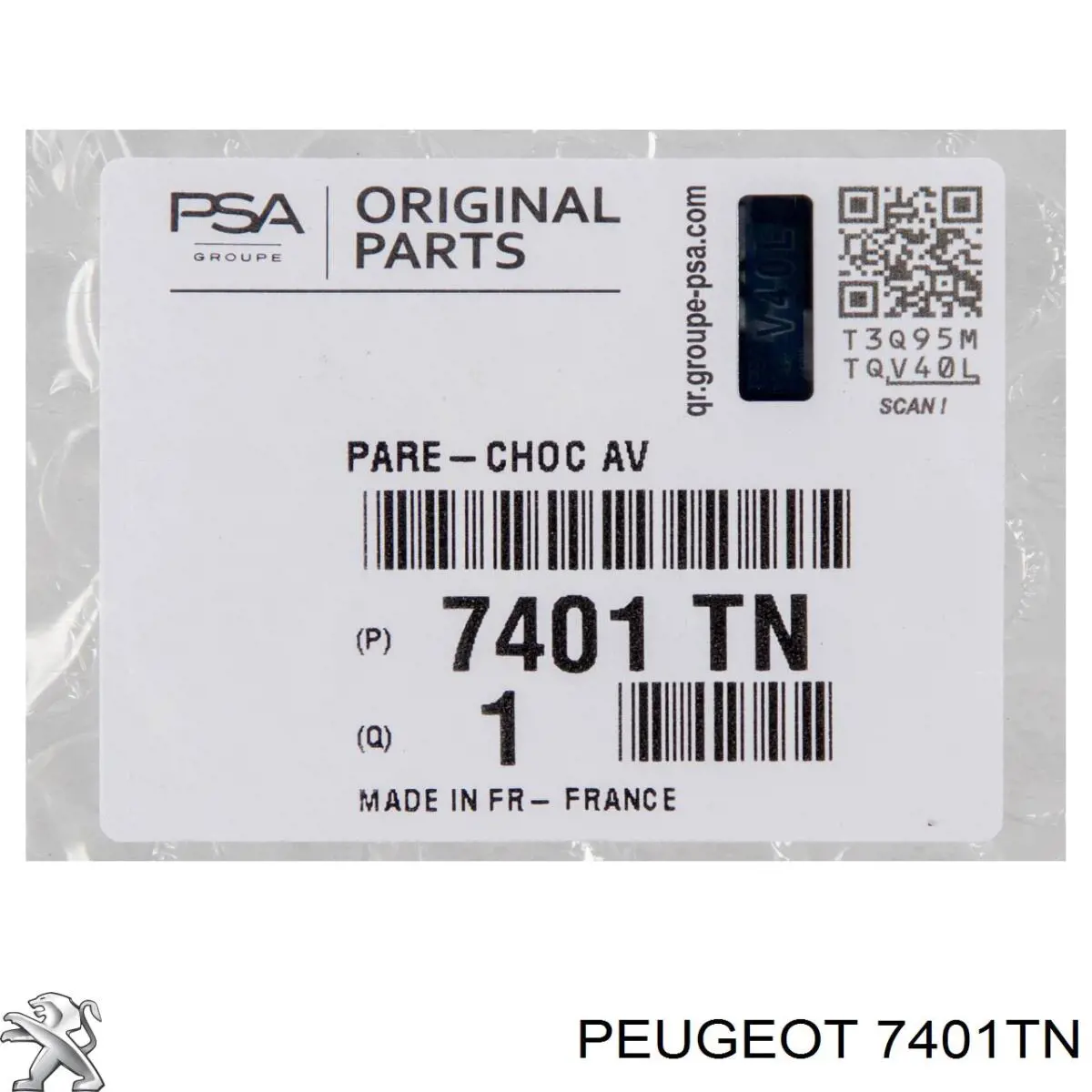 Бампер на авто Peugeot/Citroen 7401TN цена, от 90.30 USD