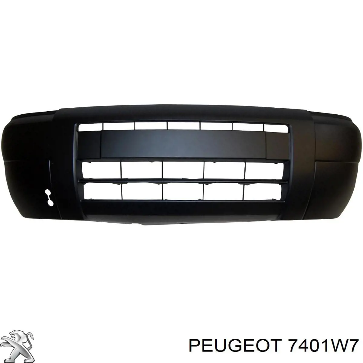 7401W7 Peugeot/Citroen передний бампер