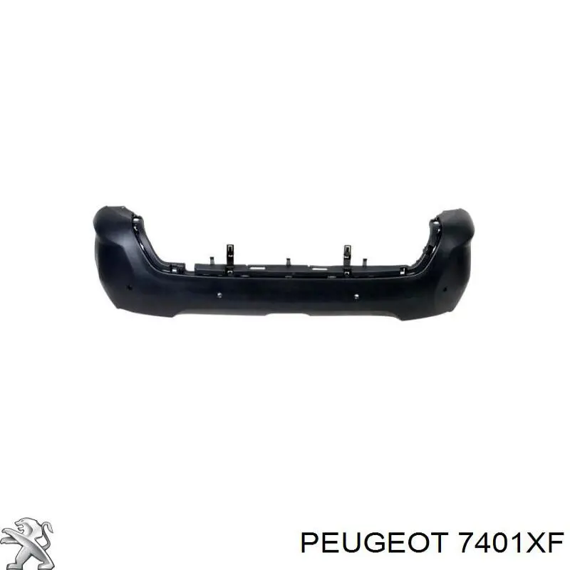 Бампер на авто 4max 5510005519902PQ цена, от 101.35 USD