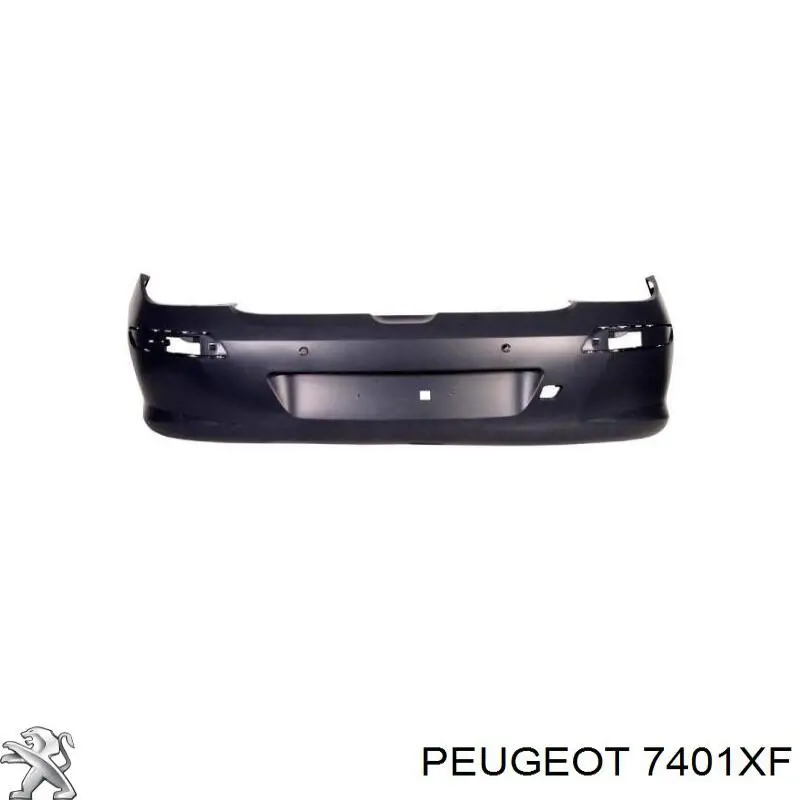 Передний бампер 7401XF Peugeot/Citroen