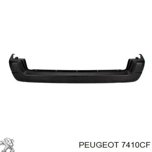 7410CF Peugeot/Citroen бампер задний