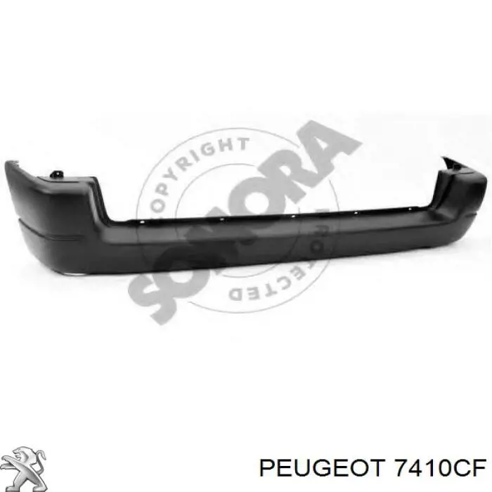 Бампер задний Peugeot/Citroen 7410CF цена, от 29.14 USD
