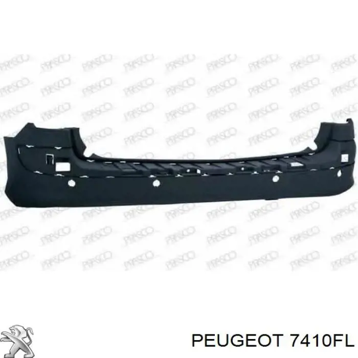 Бампер задний Polcar 5712964